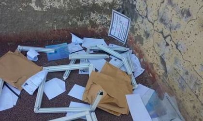 Bouira : bureaux de vote saccagés et affrontements avec la gendarmerie